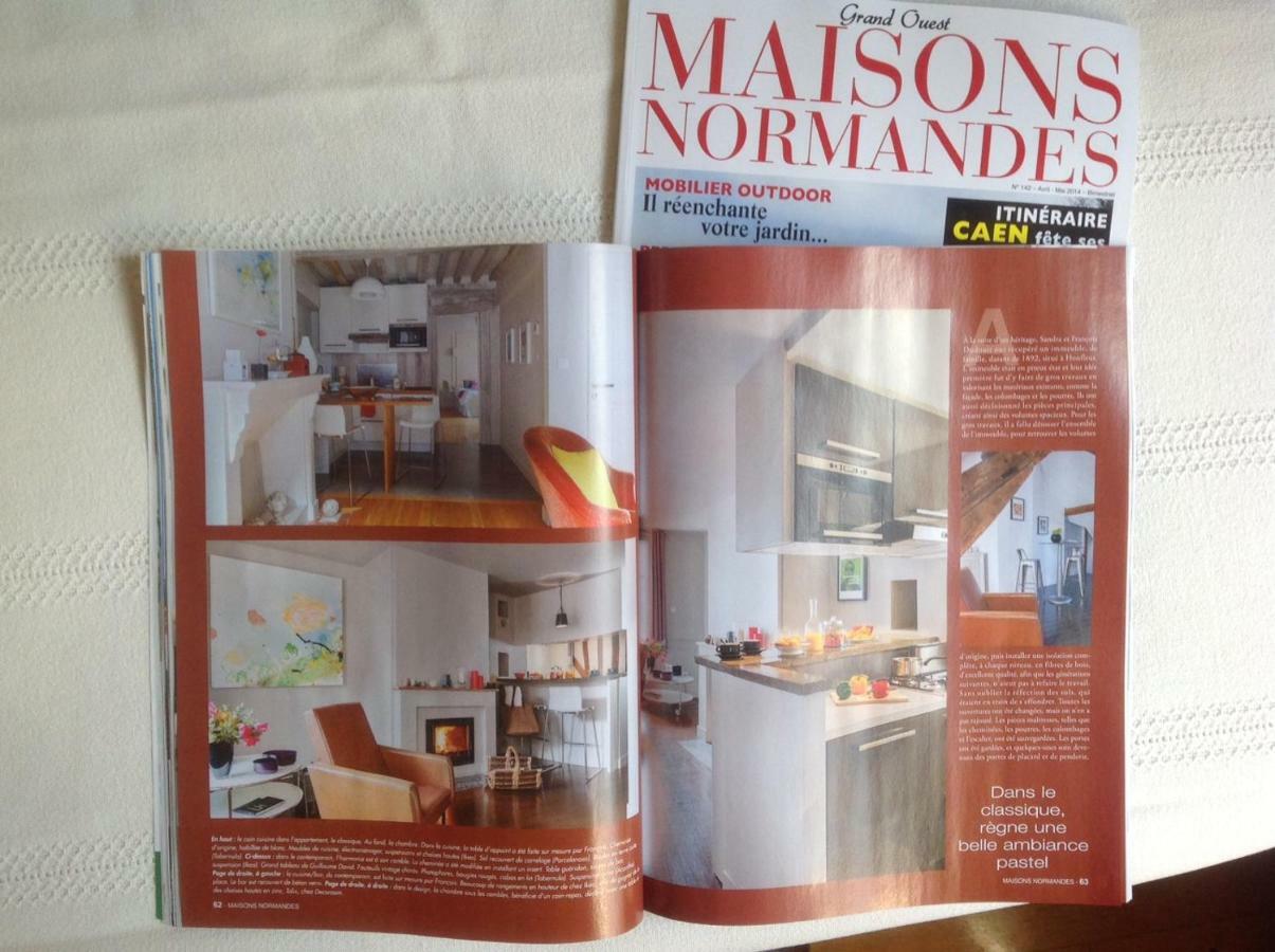 L'Adresse Honfleur Appartement Buitenkant foto