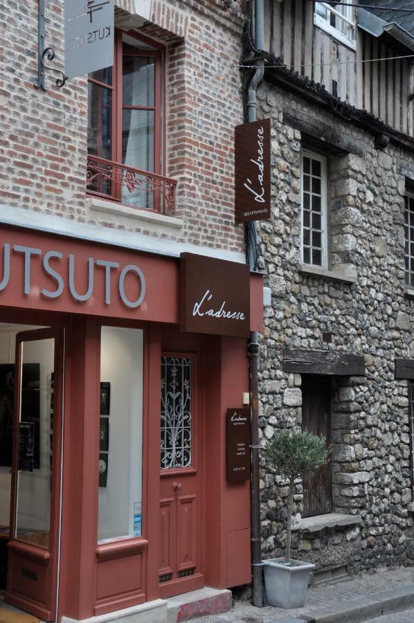 L'Adresse Honfleur Appartement Buitenkant foto