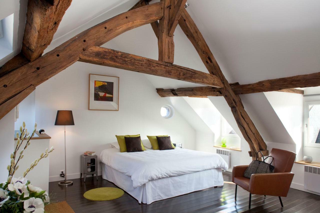 L'Adresse Honfleur Appartement Kamer foto