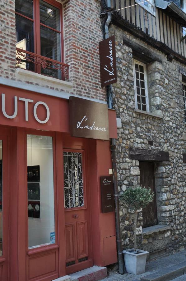 L'Adresse Honfleur Appartement Buitenkant foto